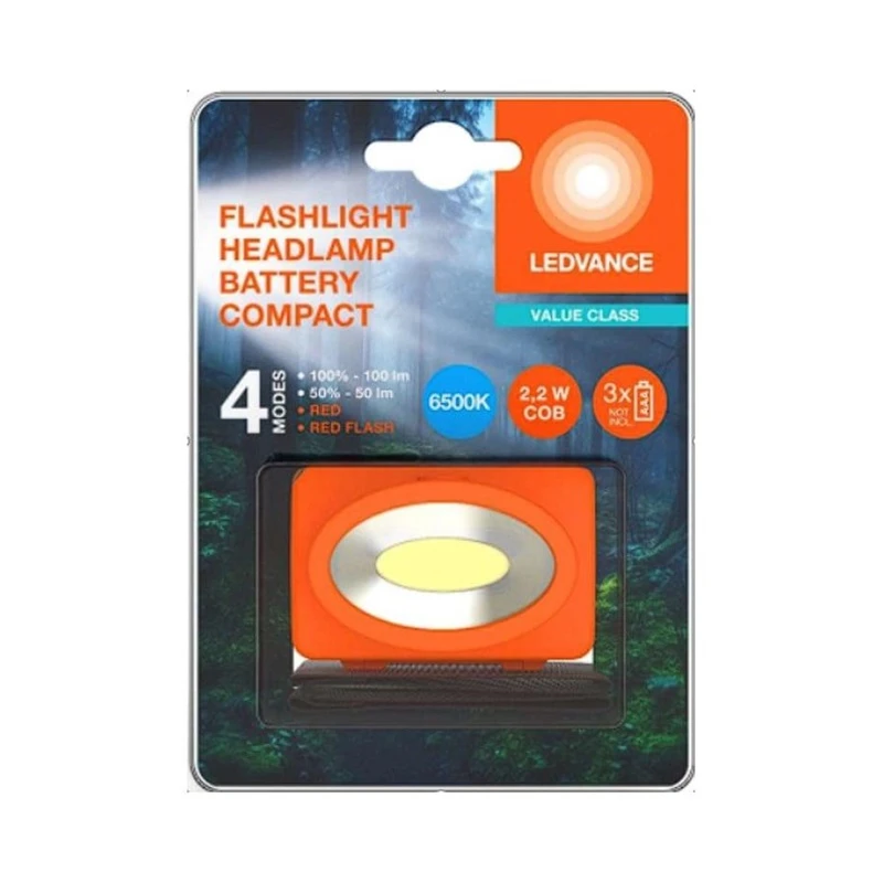 Lukturis galvas 2.2w 100lm 3xaaa ip22