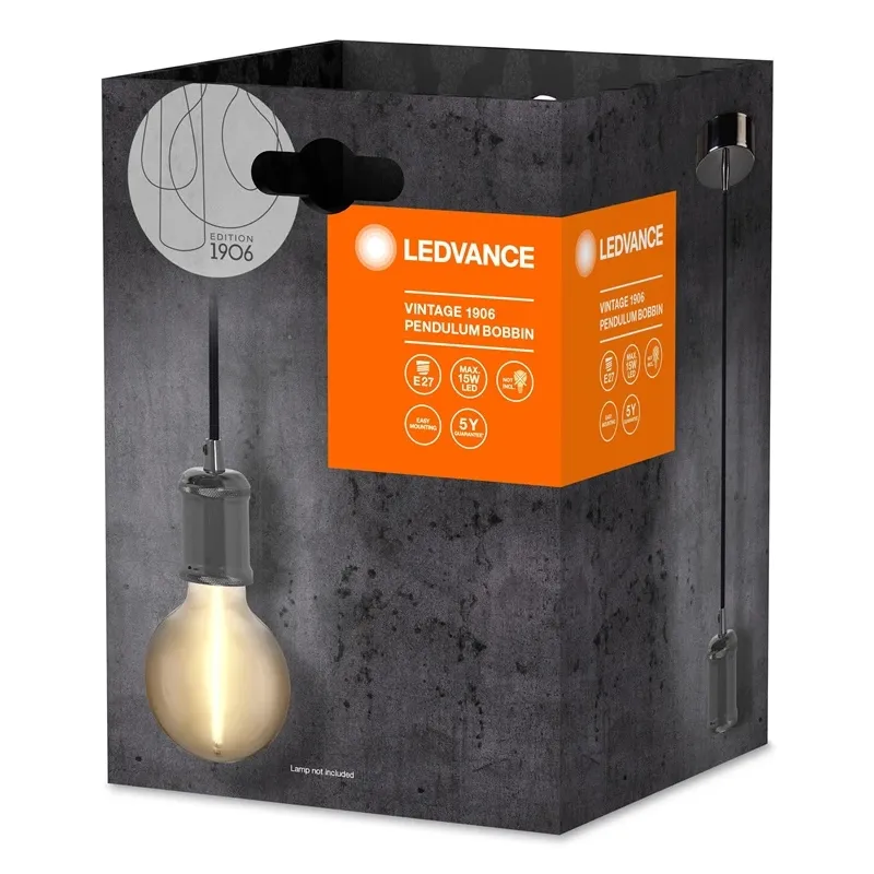 Kabelis Ledvance-Osram 1906 PENNDULUM, 25 W, 10 cm x 10 cm x 16.25 cm