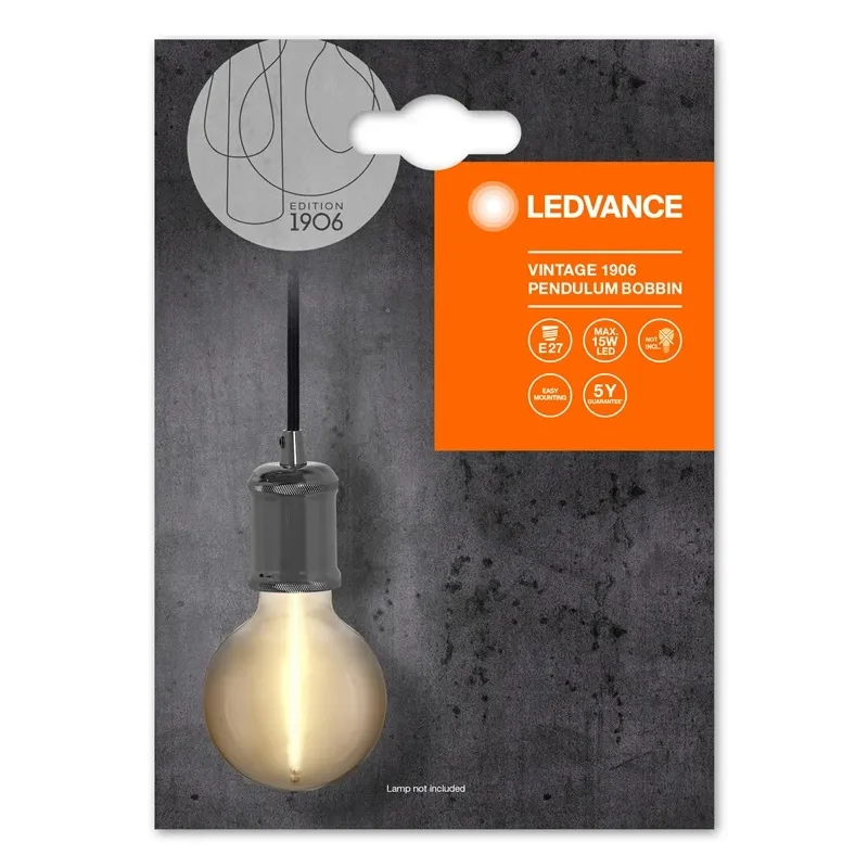 Kabelis Ledvance-Osram 1906 PENNDULUM, 25 W, 10 cm x 10 cm x 16.25 cm