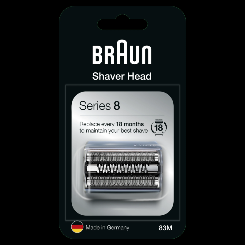 Galviņa skuveklim 83m matt silver braun