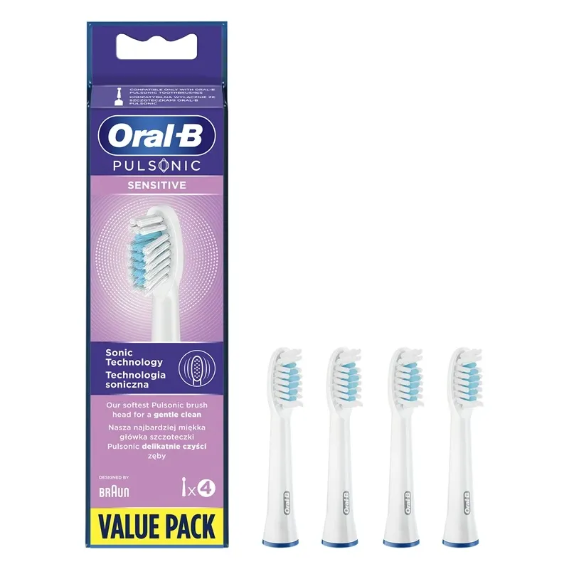 Elektrinio dantų šepetėlio galvutė Oral-B SR32-4S, balta sp., 4 vnt.