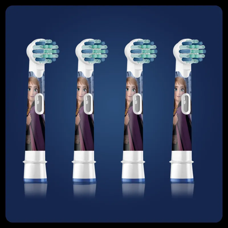 Oral-B Kids Frozen II elektriskās zobu birstes uzgaļi EB10S-4 ,4 gab.,