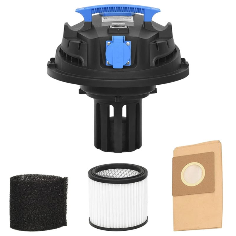 vidaXL mitrās un sausās tīrīšanas putekļu sūcējs, 1200 W, 30 litri