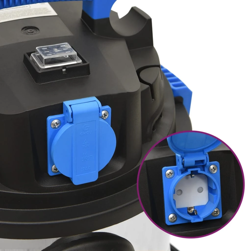 vidaXL mitrās un sausās tīrīšanas putekļu sūcējs, 1200 W, 30 litri