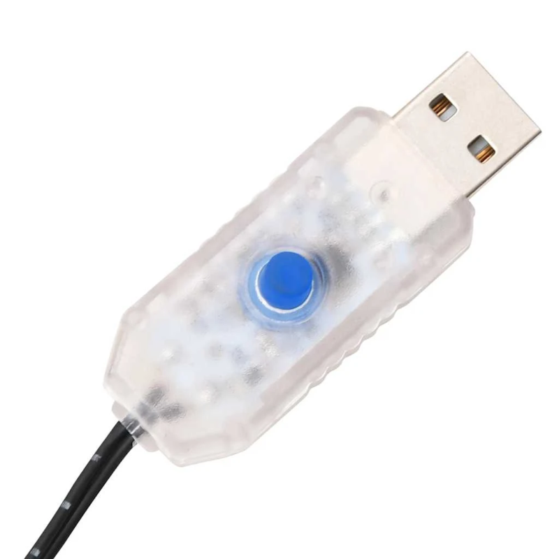 vidaXL mākslīgā palma, 136 silti baltas LED, 220 cm