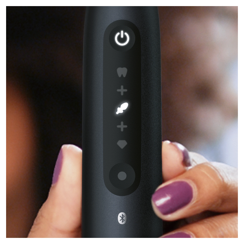 iOG5d.2J6.2K Oral-B iO5 Elektriskā Zobu Birste Duo Pack Matt Black+Quite White