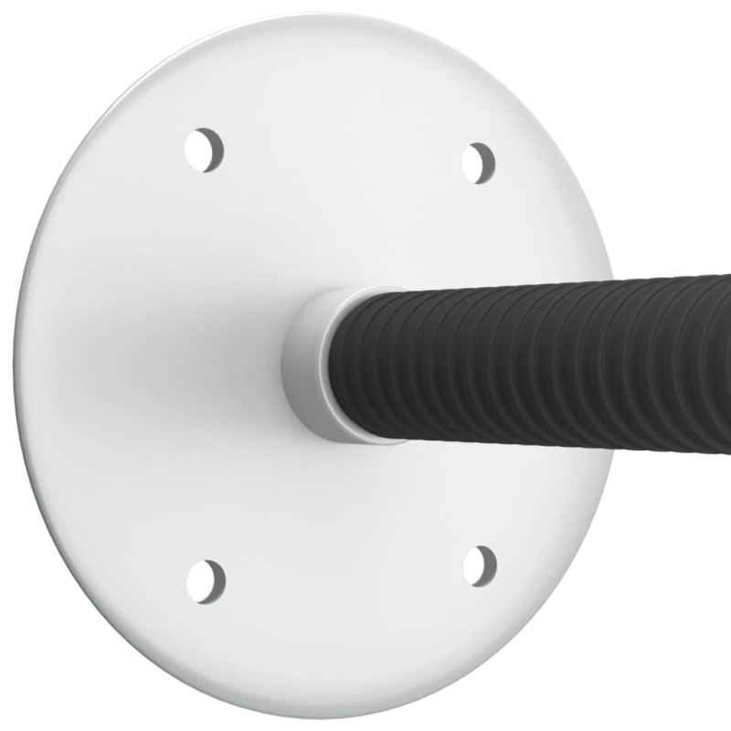 vidaXL iekštelpu izliekts satiksmes spogulis, melns, DIA40 cm, akrils