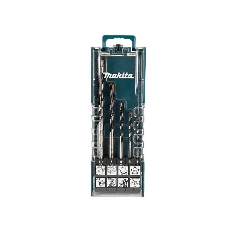 Universal Drill Bit Set SDS-PLUS Makita E-14249