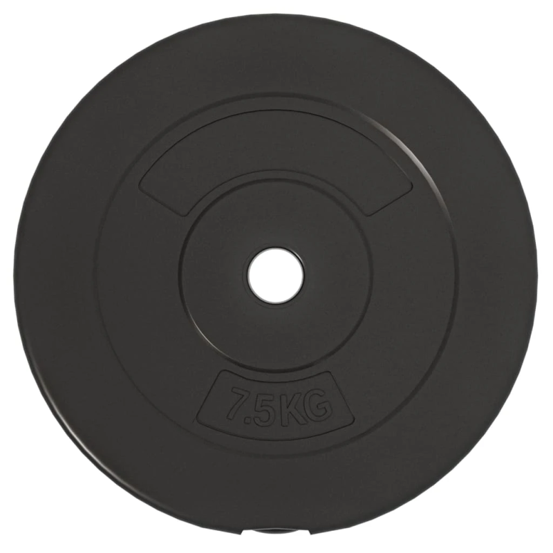 vidaXL svaru diski, 6 gab., 30 kg, cements