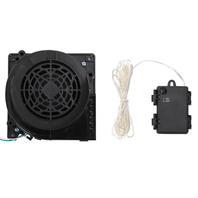 vidaXL piepūšama Ziemassvētku arka, LED, 260 cm