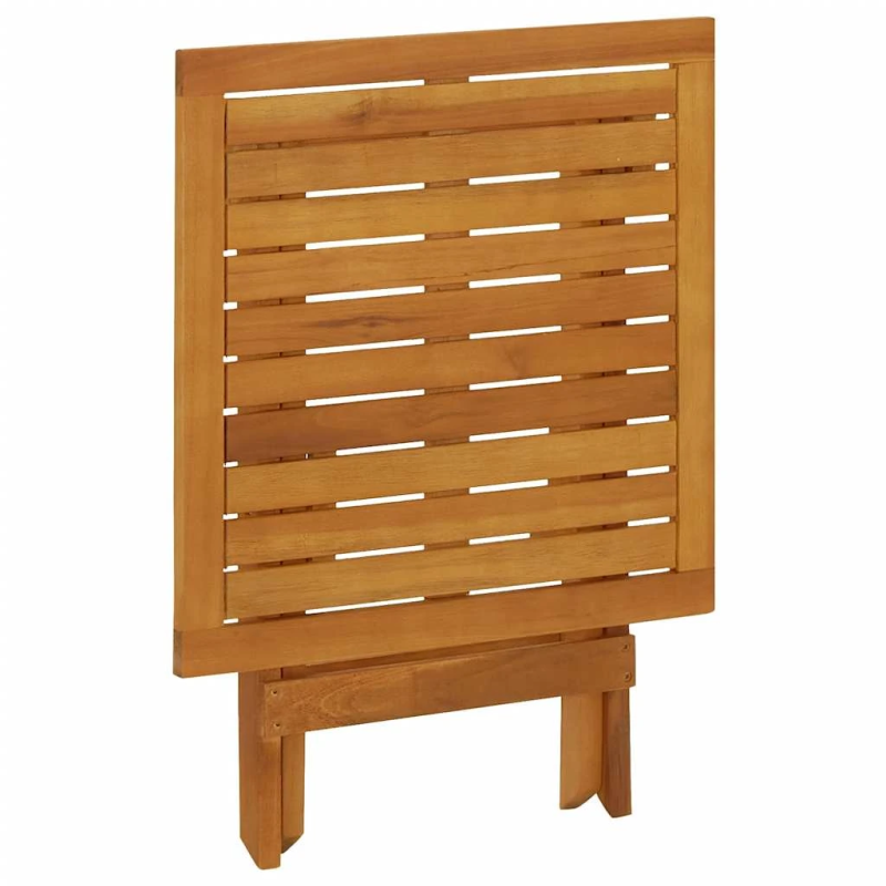 vidaXL terases krēsli ar kāju balstu un galdiņu, akācijas masīvkoks