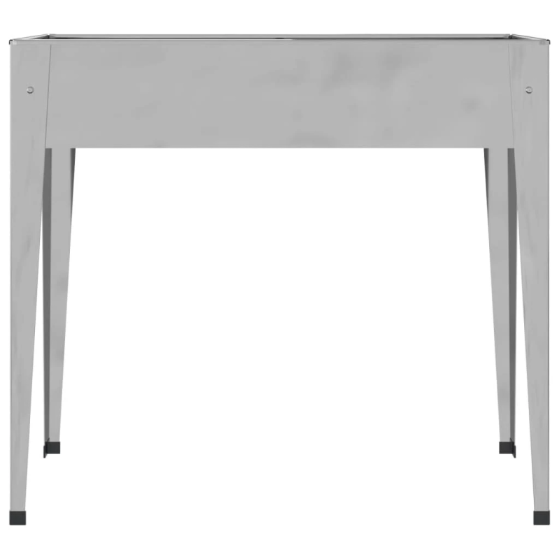 vidaXL puķu kaste, 100,5x40,5x90 cm, cinkots tērauds