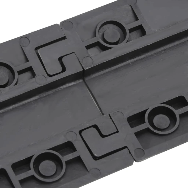 vidaXL vadu aizsargi, 2 gab., 98,5 cm, melni