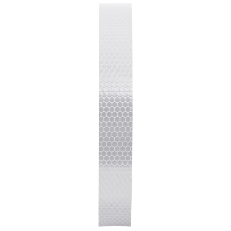 vidaXL atstarojoša līmlente, balta, 2,5 cmx50 m, PVC