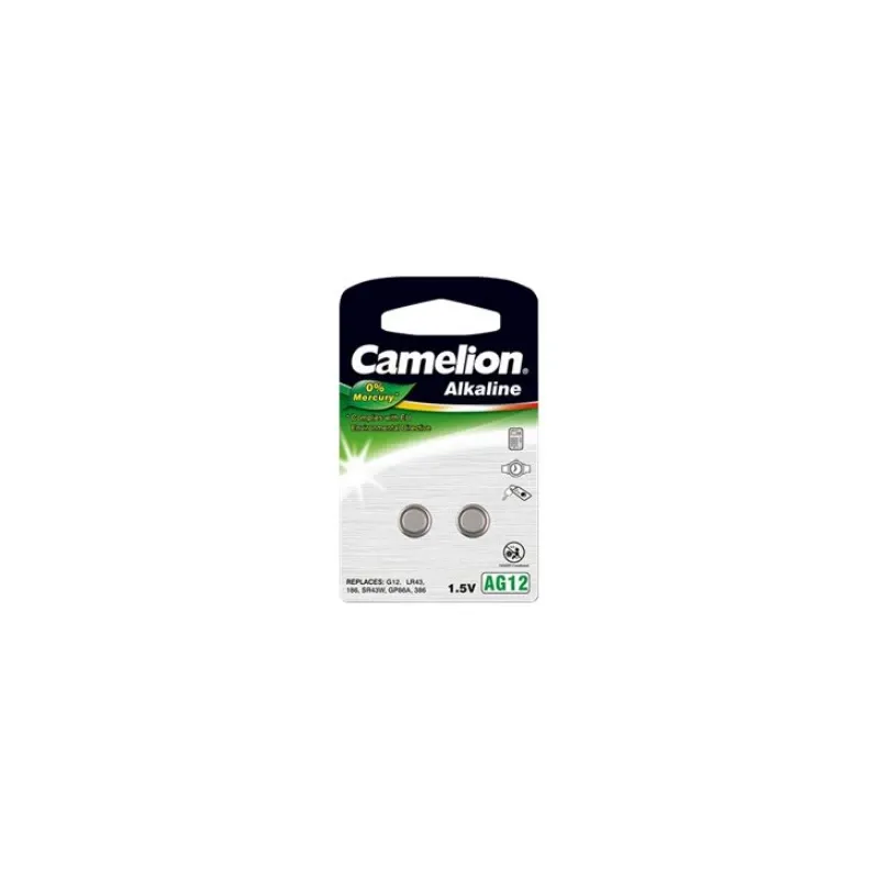 Baterijas Camelion LR43, AG12, 1.5 V