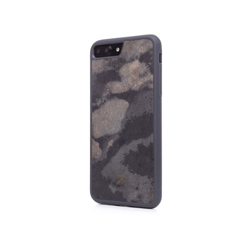 Woodcessories Stone Collection EcoCase iPhone 7-8+ granite gray sto006