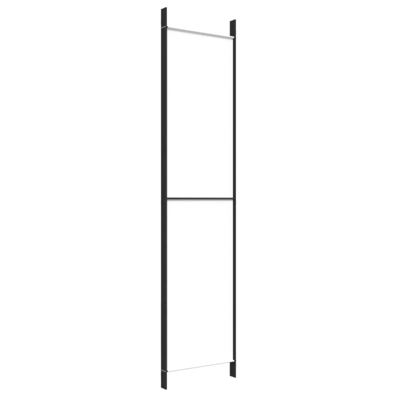 vidaXL 4-paneļu istabas aizslietnis, 200x220 cm, balts audums