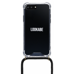 Lookabe Necklace iPhone 7-8+ gold black loo002
