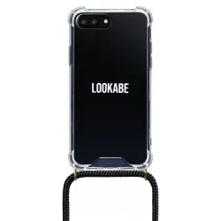 Lookabe Necklace iPhone 7-8+ gold black loo002