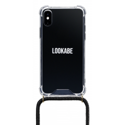 Lookabe Necklace iPhone X-Xs gold black loo003