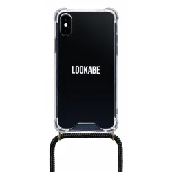 Lookabe Necklace iPhone X-Xs gold black loo003