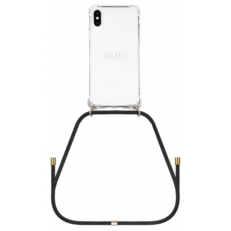 Lookabe Necklace iPhone X-Xs gold black loo003