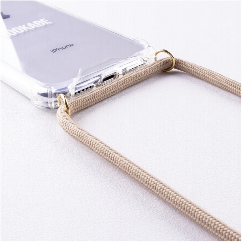 Lookabe Necklace iPhone 7-8+ gold nude loo007