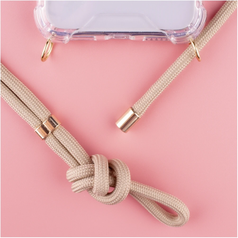 Lookabe Necklace iPhone 7-8+ gold nude loo007