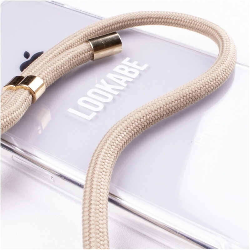 Lookabe Necklace iPhone 7-8+ gold nude loo007