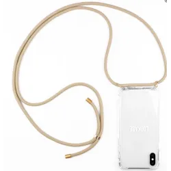 Lookabe Necklace iPhone Xr gold nude loo009