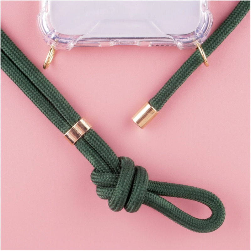 Lookabe Necklace iPhone 7-8 gold green loo011