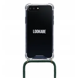 Lookabe Necklace iPhone 7-8+ gold green loo012