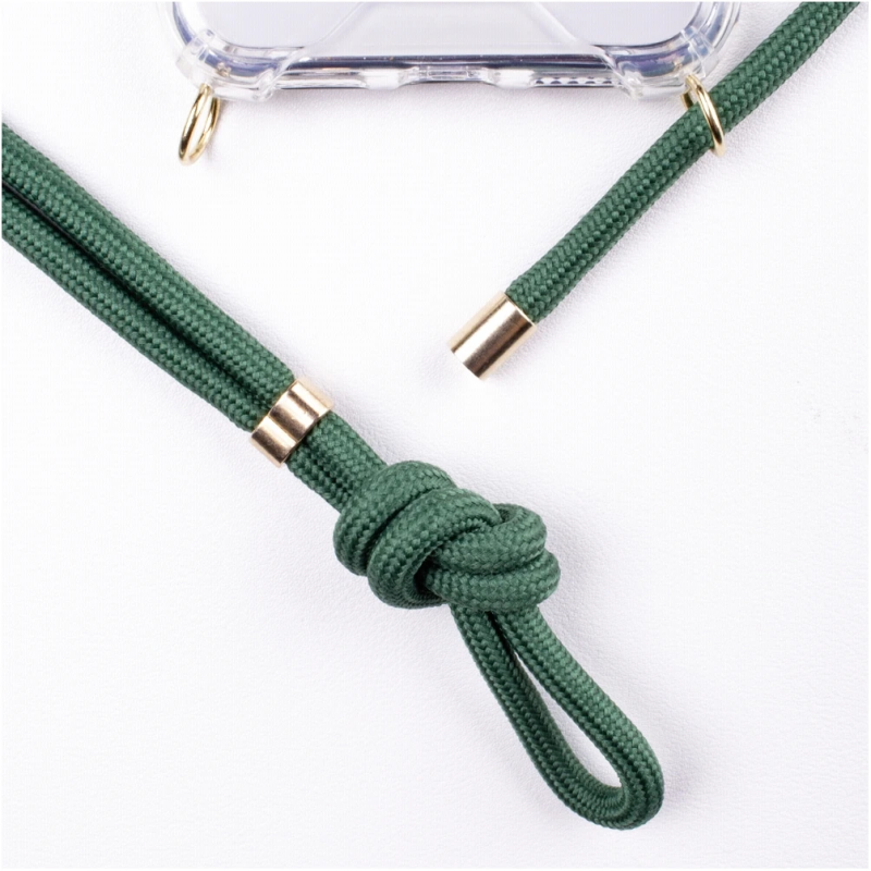 Lookabe Necklace iPhone 7-8+ gold green loo012