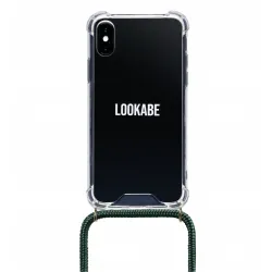 Lookabe Necklace iPhone X-Xs gold green loo013