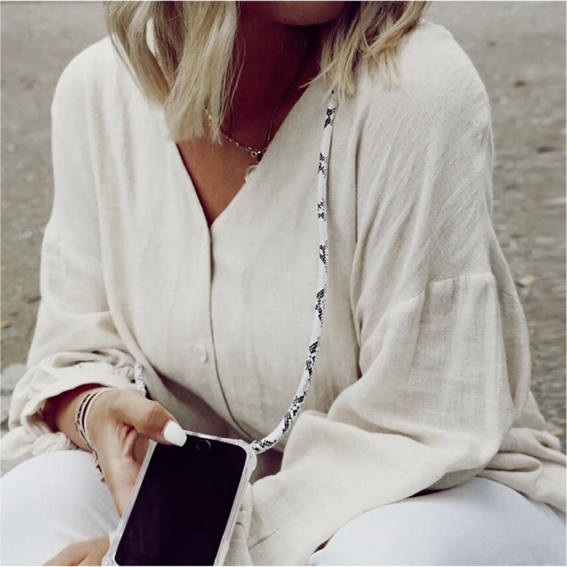 Lookabe Necklace Snake Edition iPhone 7-8+ silver snake loo017