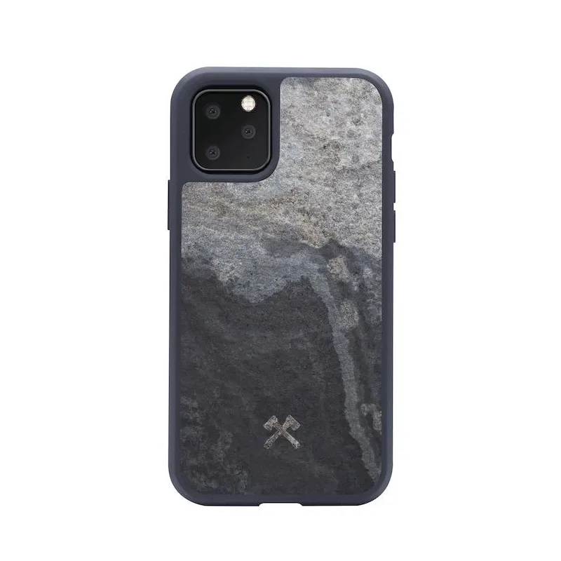 Woodcessories Stone Edition iPhone 11 Pro Max camo gray sto063