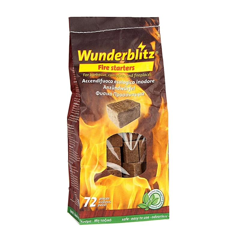 Aizdedzināšanas kubiņi 72gab