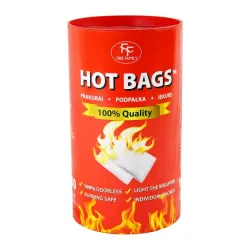 Iekura maisiņi uguns balti 100gab