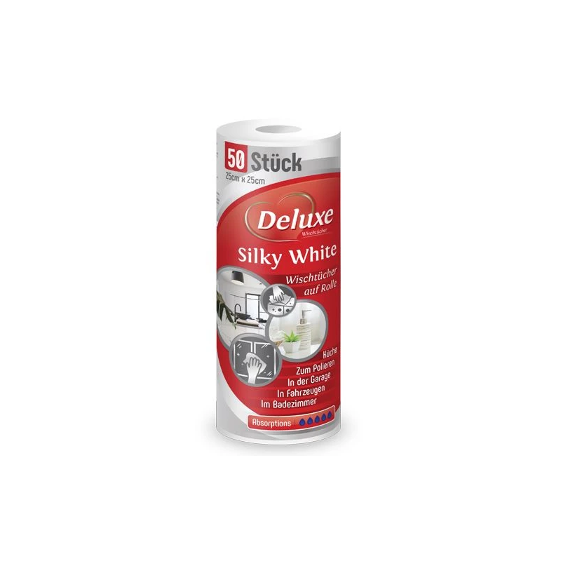 Deluxe "Silky White" virtuves dvielis, 50 loksnes