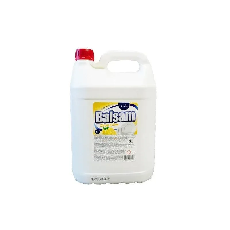 Deluxe trauku mazgāšanas līdzeklis ar citronu un laima smaržu 5L