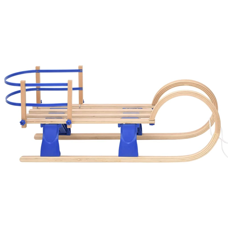 vidaXL saliekamas ragavas ar atzveltni, 110 cm, saplāksnis