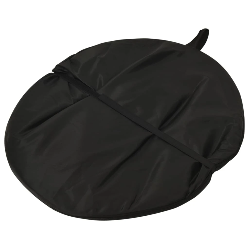 vidaXL ovāls studijas fons, zaļš un zils, 200x150 cm