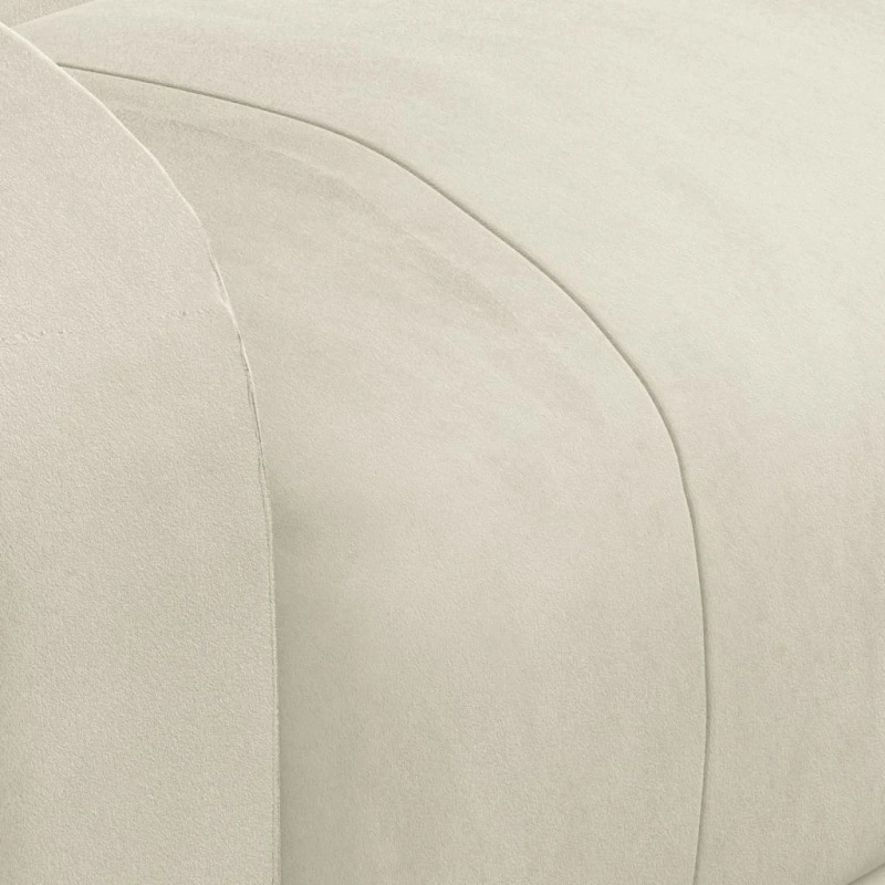 vidaXL masāžas krēsls, paceļams, krēmkrāsas samts