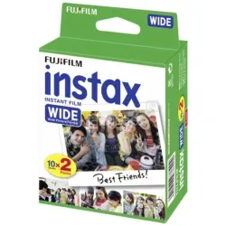 Fujifilm - Instax Wide Glossy ,10plx2, Film - 108 x 86 mm - Quantity 20