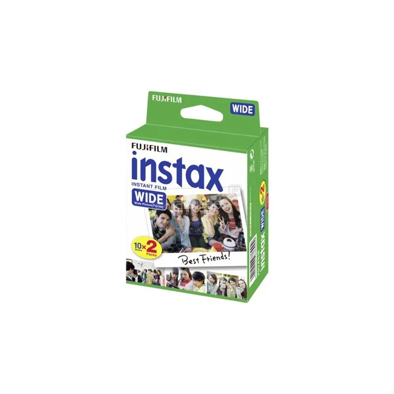 Fujifilm - Instax Wide Glossy ,10plx2, Film - 108 x 86 mm - Quantity 20