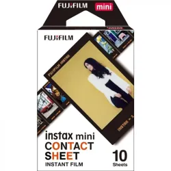 Мгновенные фотопластинки Fujifilm Instax Mini Contact Sheet, 10 шт.