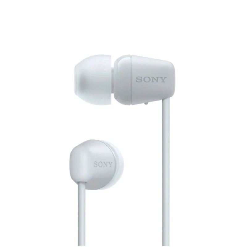 Austiņas in-ear wi-c100 sony baltas