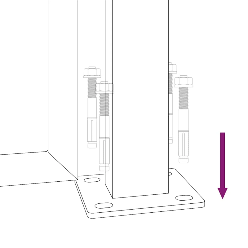 vidaXL dārza vārti, 100x125 cm, Corten tērauds, kvadrātveida dizains