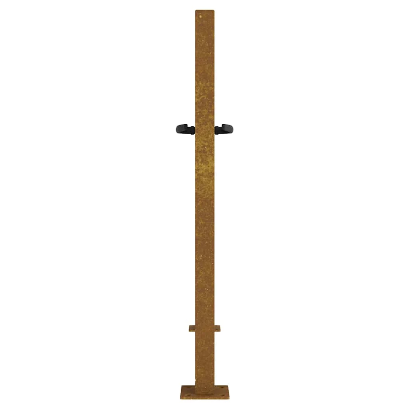 vidaXL dārza vārti, 100x75 cm, kortēna tērauds