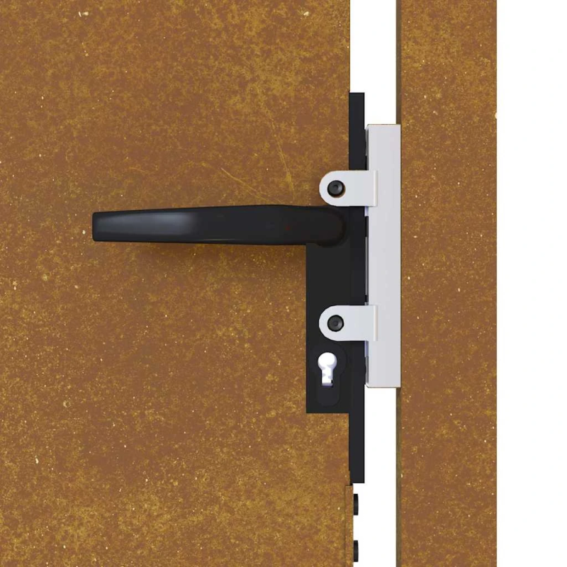 vidaXL dārza vārti, 100x150 cm, kortēna tērauds